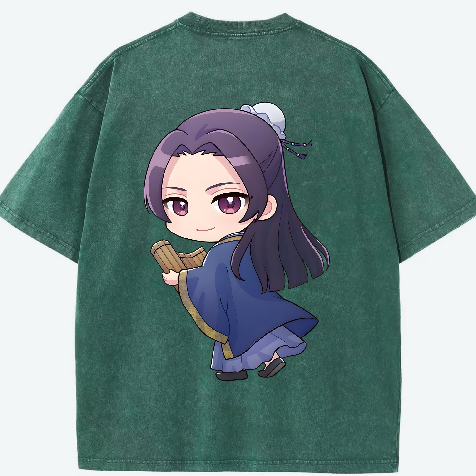 （画像用） 薬屋のひとりごと The Apothecary Diaries 綿100% ヴィンテージ風 半袖Tシャツ（背面プリント）